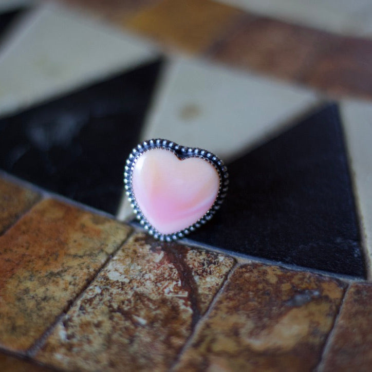 Pink Conch Ring