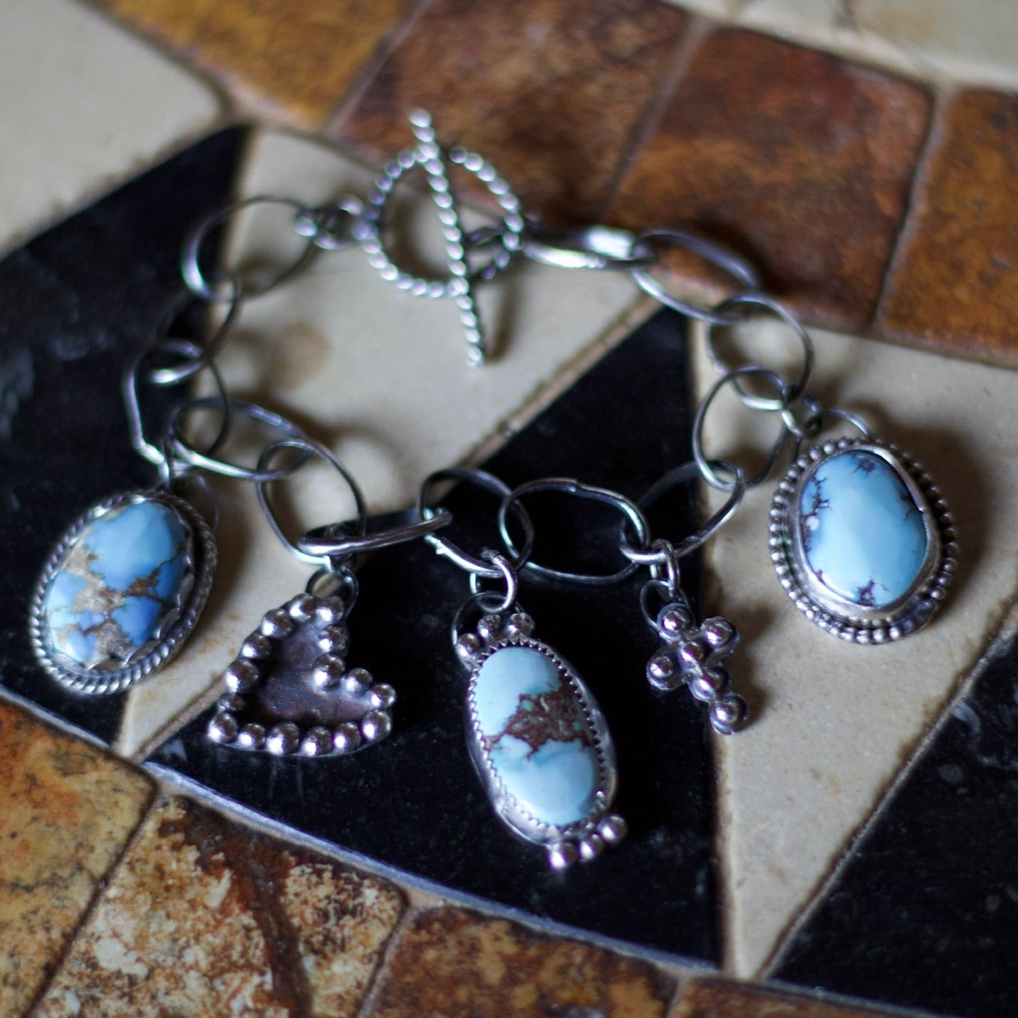 Golden Hills Charm Bracelet🩵